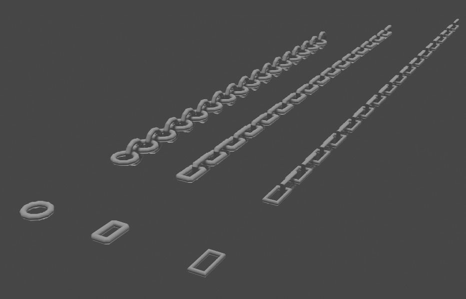 Chain pack 3D model | CGTrader