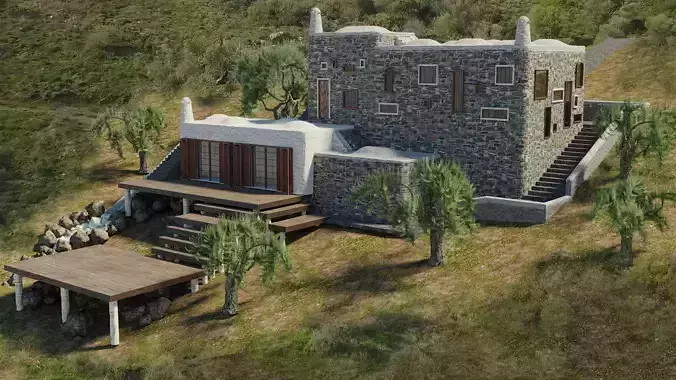 ANCIENT STONE BUILDING