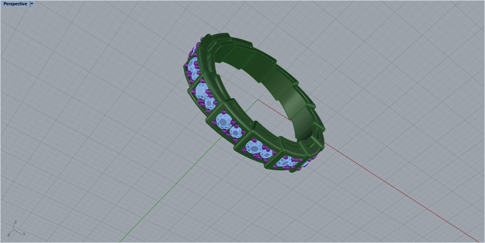 SERPENTI VIPER RING 3D print model_21