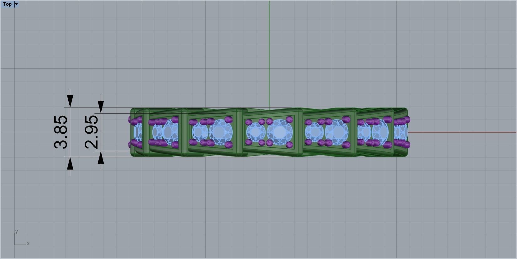 SERPENTI VIPER RING 3D print model_1