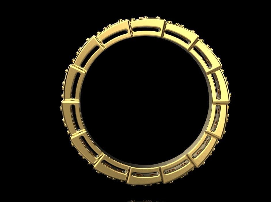 SERPENTI VIPER RING 3D print model_6