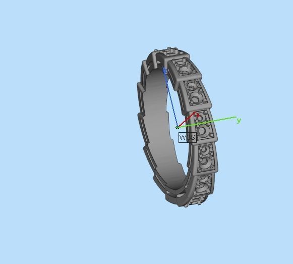 SERPENTI VIPER RING 3D print model_31