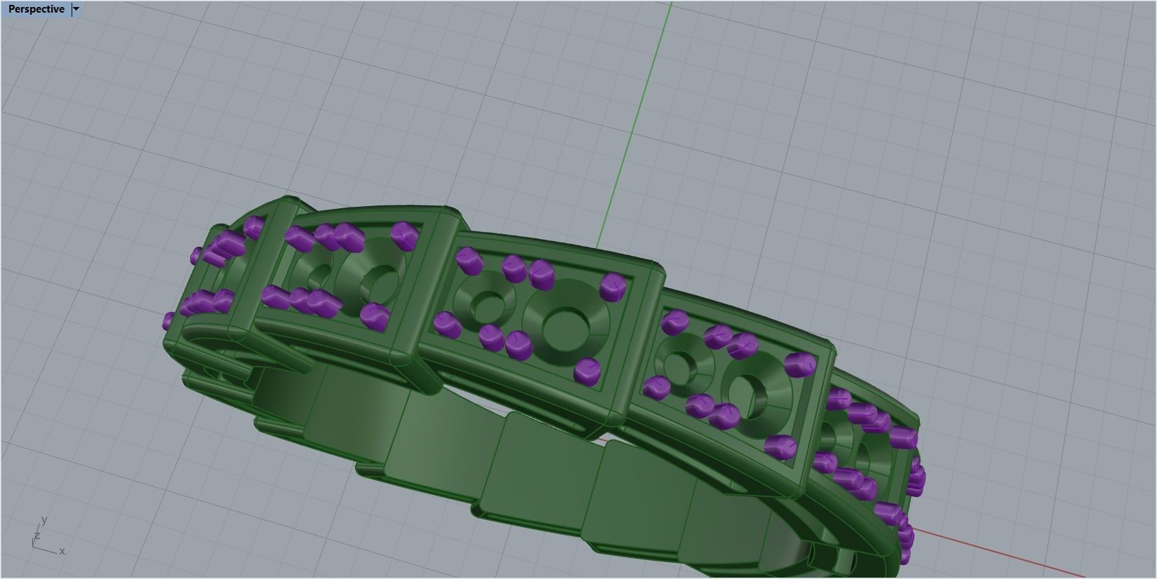 SERPENTI VIPER RING 3D print model_23