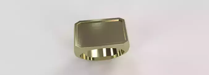 Square Signet Ring Size 10 Mens Ring Jewelry