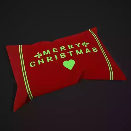 Christmas Pillow Red and Green