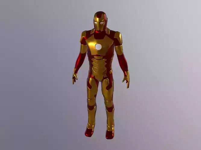 Simple iron Man model