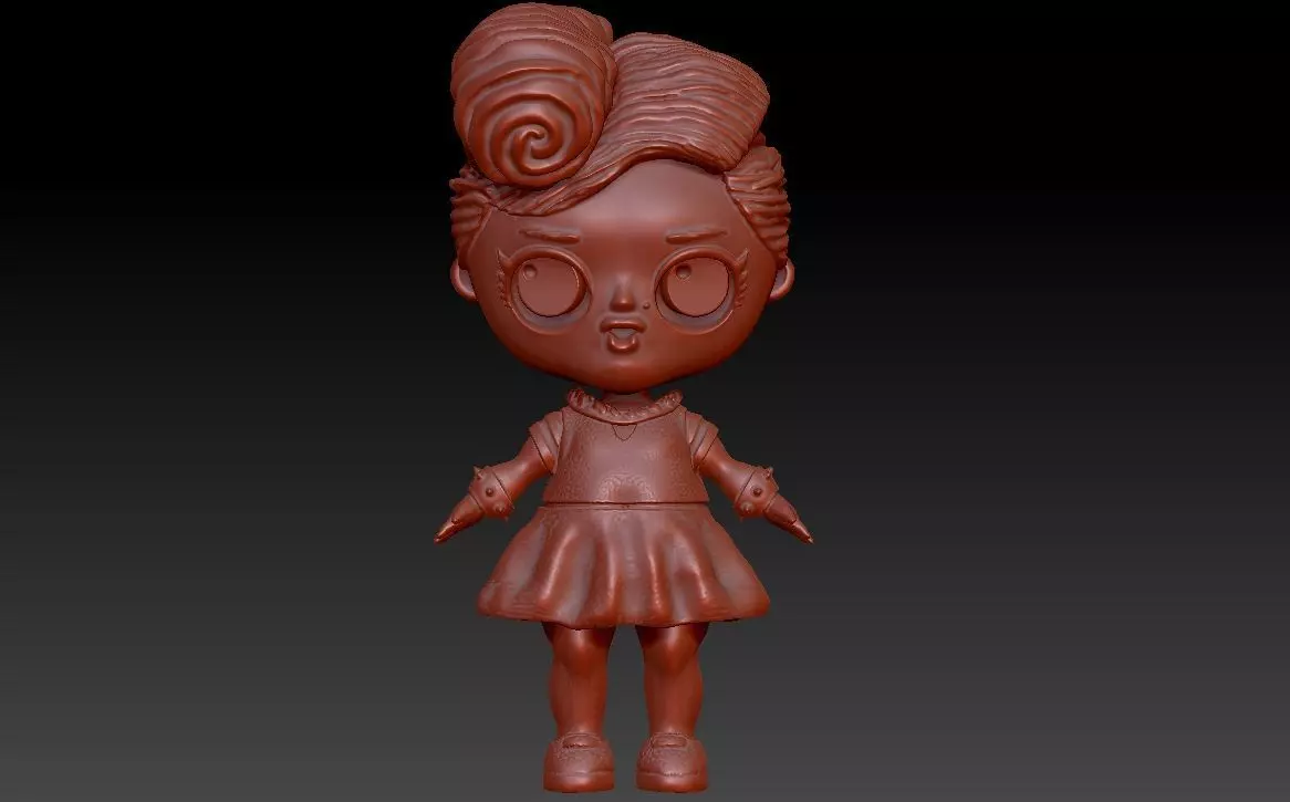 LOL Doll - version 4 3D print model_0