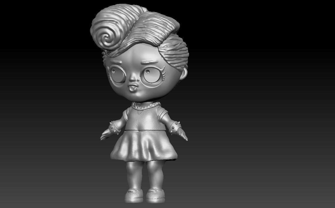 LOL Doll - version 4 3D print model_4