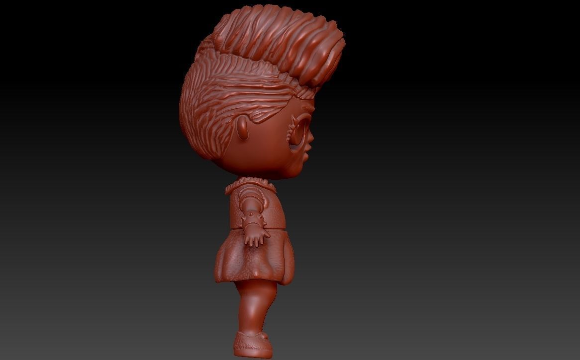 LOL Doll - version 4 3D print model_1
