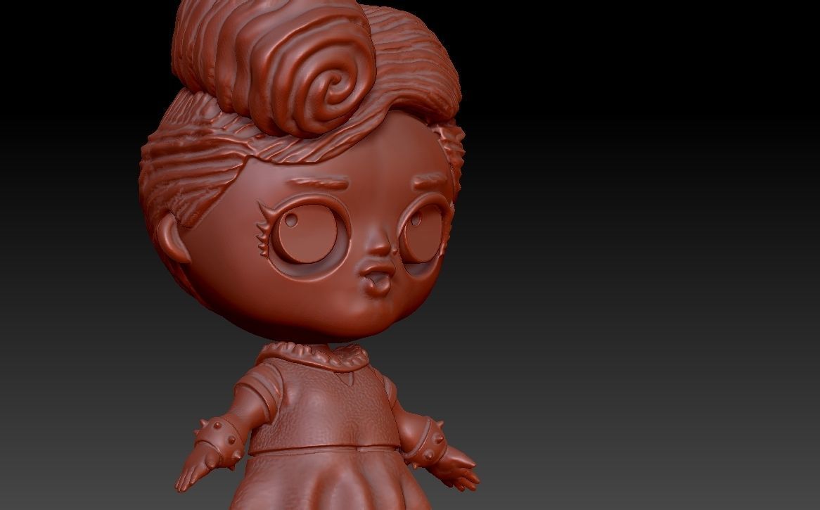 LOL Doll - version 4 3D print model_3