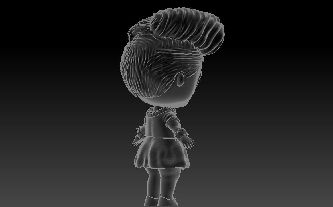 LOL Doll - version 4 3D print model_5