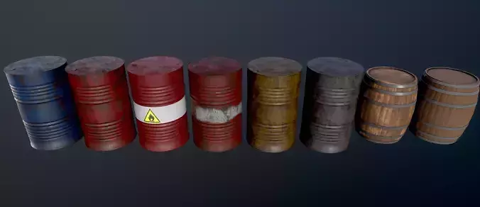 Barrels Pack PBR