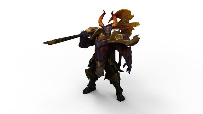 Mordekaiser Infernal - League of Legends 3D print model