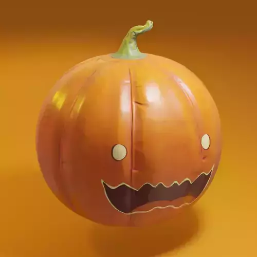PBR Inflatable pumpkin with 4LODs 
