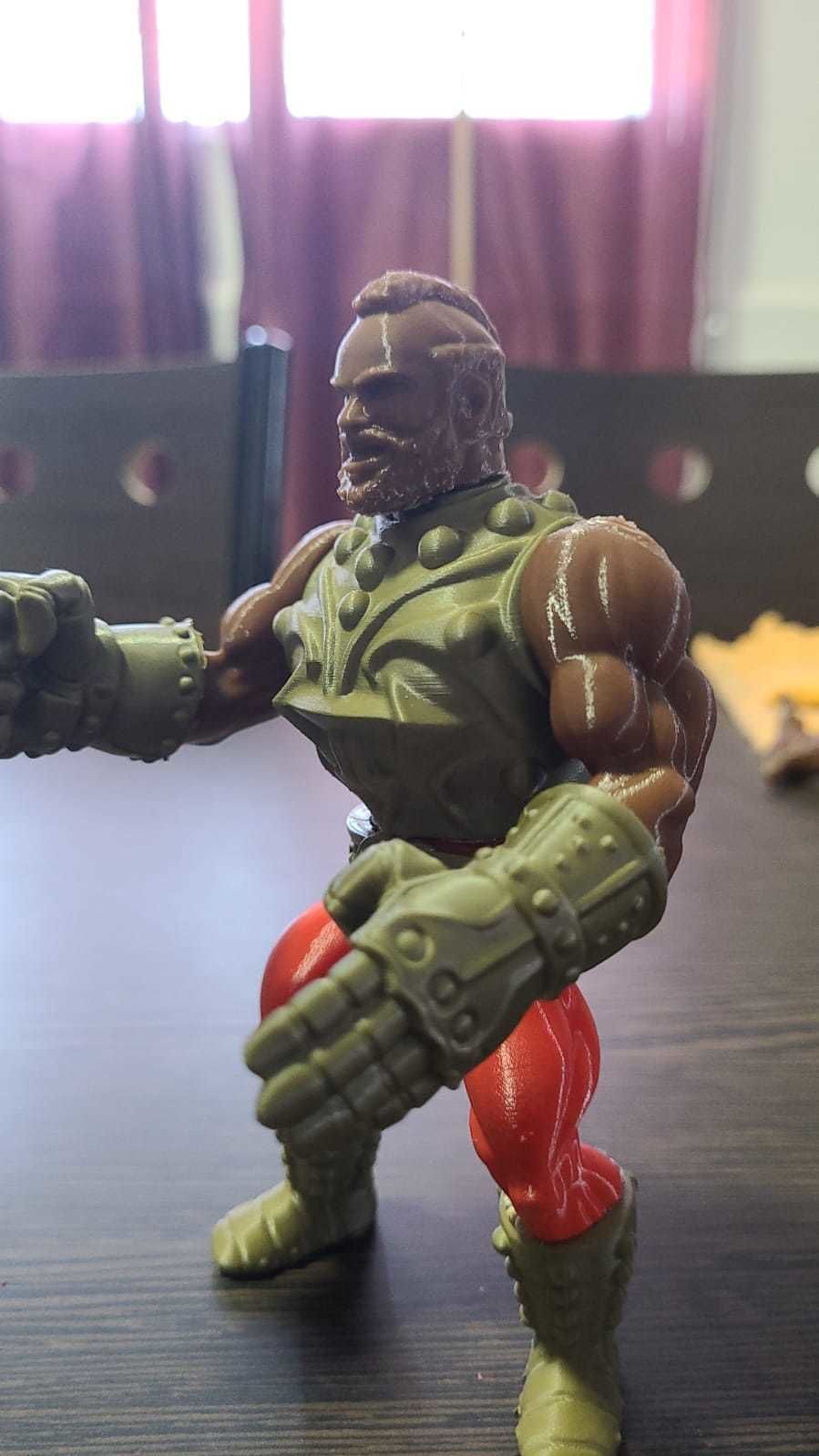 Mr T masters of wwe universe custom figure 3D print model_1