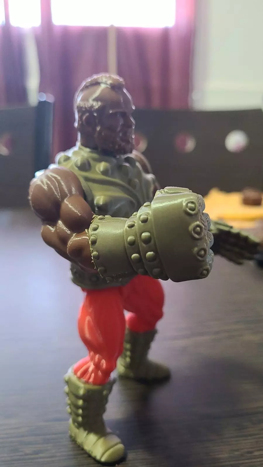 Mr T masters of wwe universe custom figure 3D print model_0