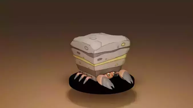 POKEMON CRUSTLE 3D print model
