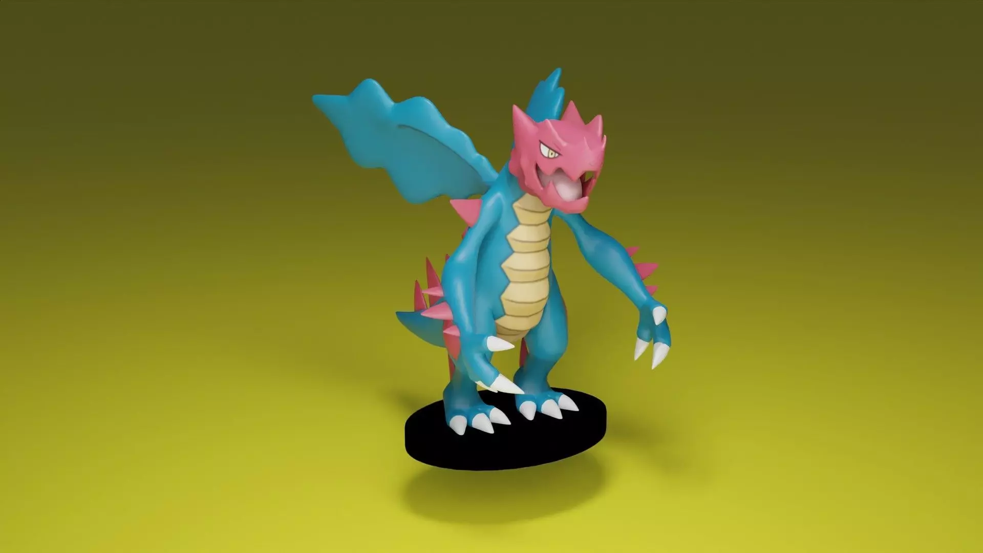 POKEMON DRUDDIGON 3D print model_0