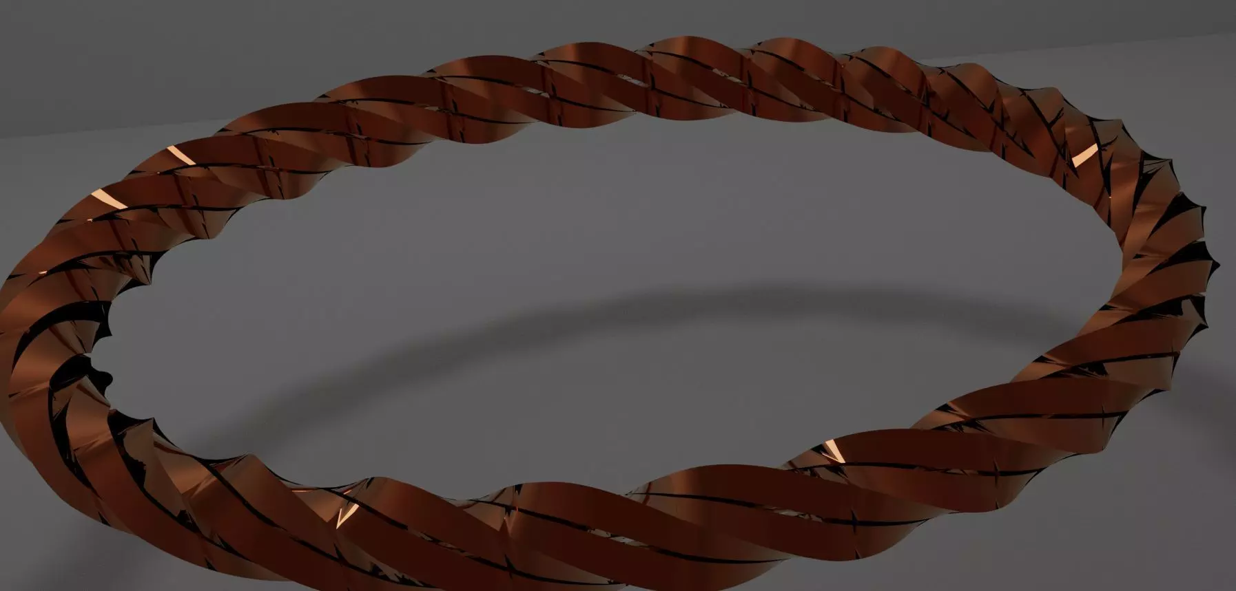 Bronze Ring type 9 3D model_0