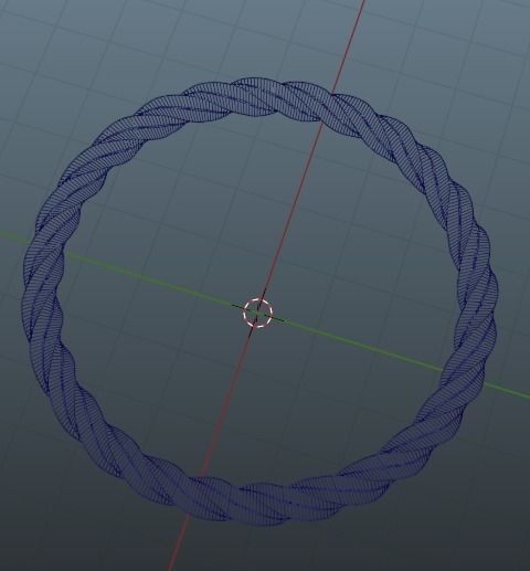 Bronze Ring type 9 3D model_1