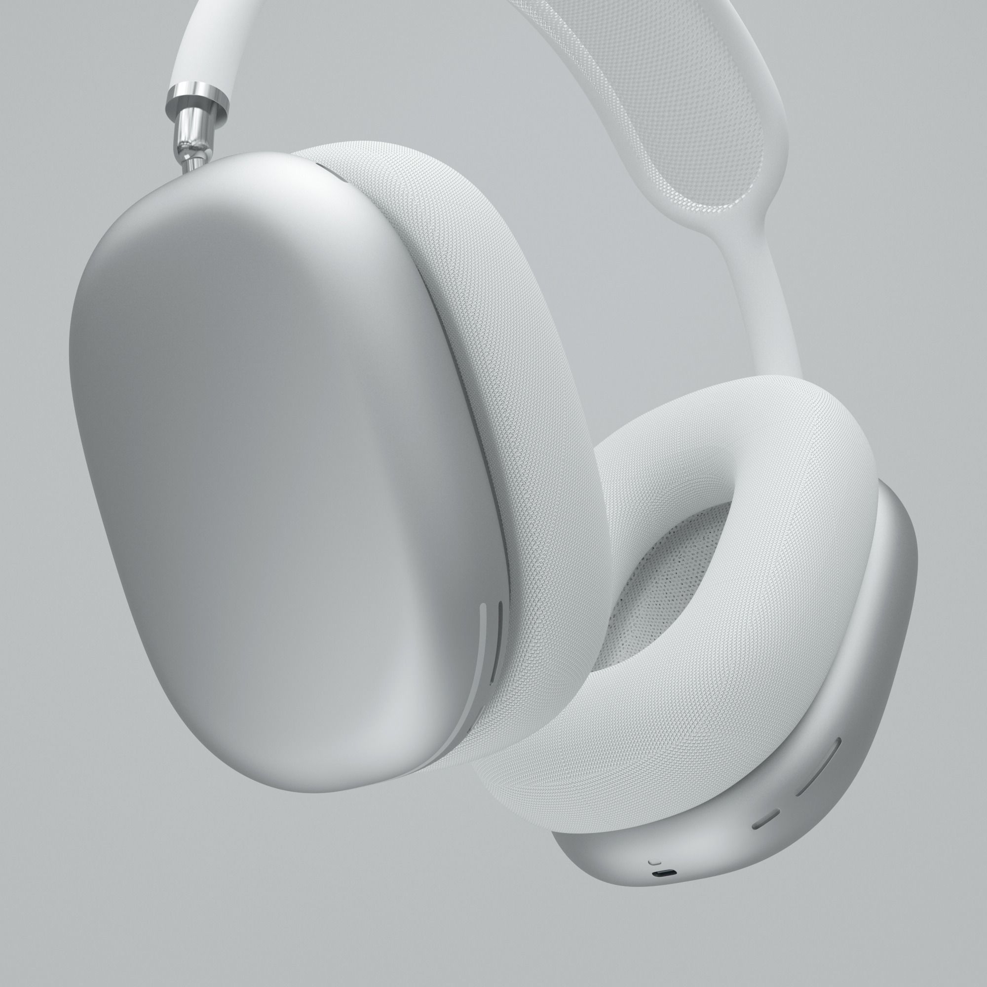 Apple airpods max 3D model Low-poly 3D model_2