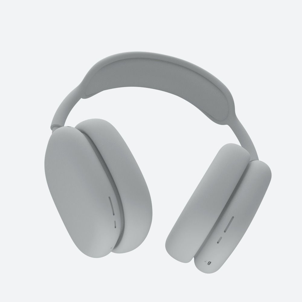 Apple airpods max 3D model Low-poly 3D model_14