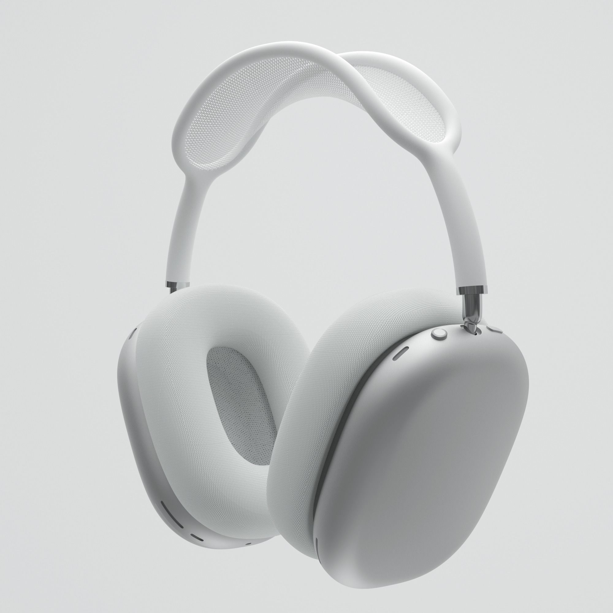 Apple airpods max 3D model Low-poly 3D model_3