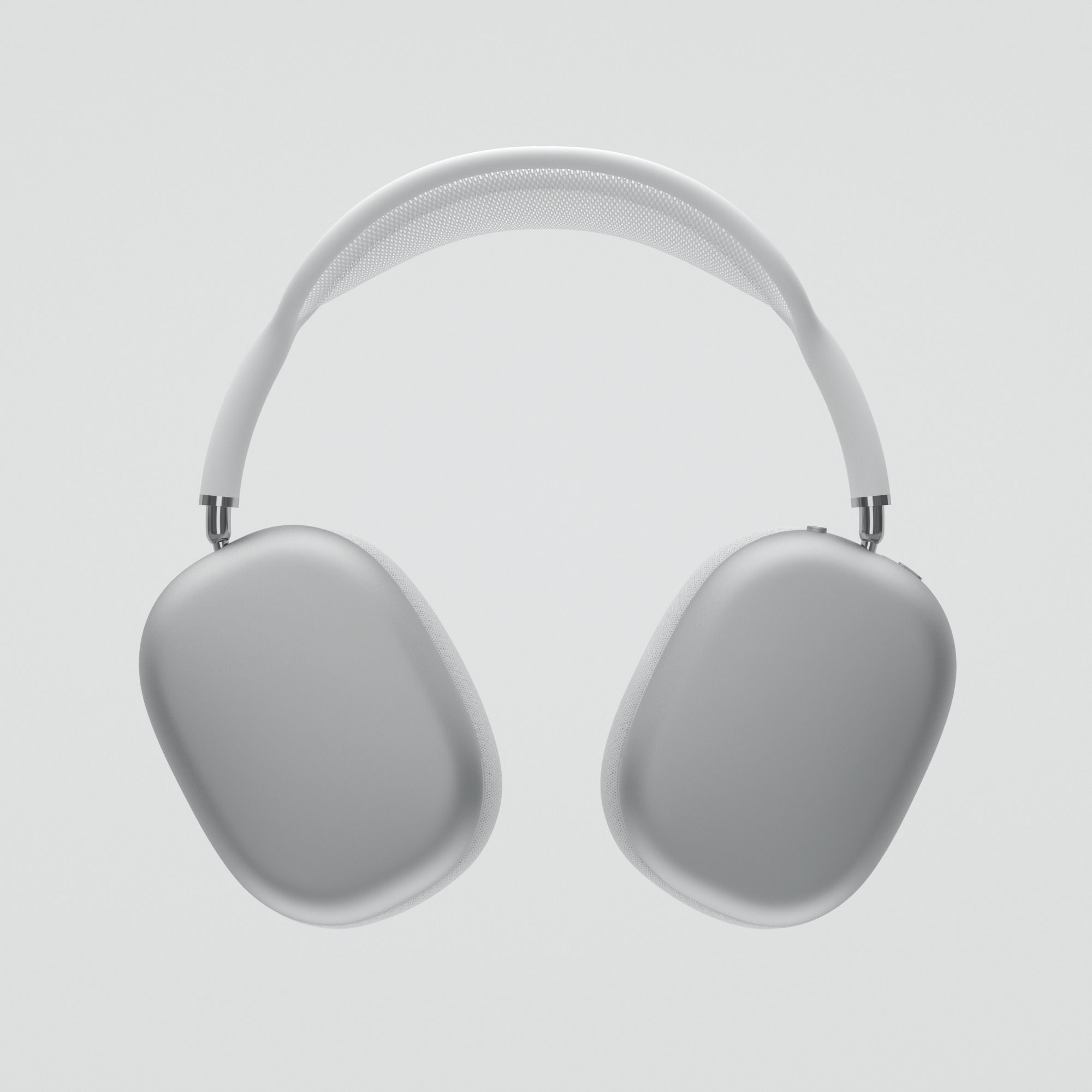 Apple airpods max 3D model Low-poly 3D model_4