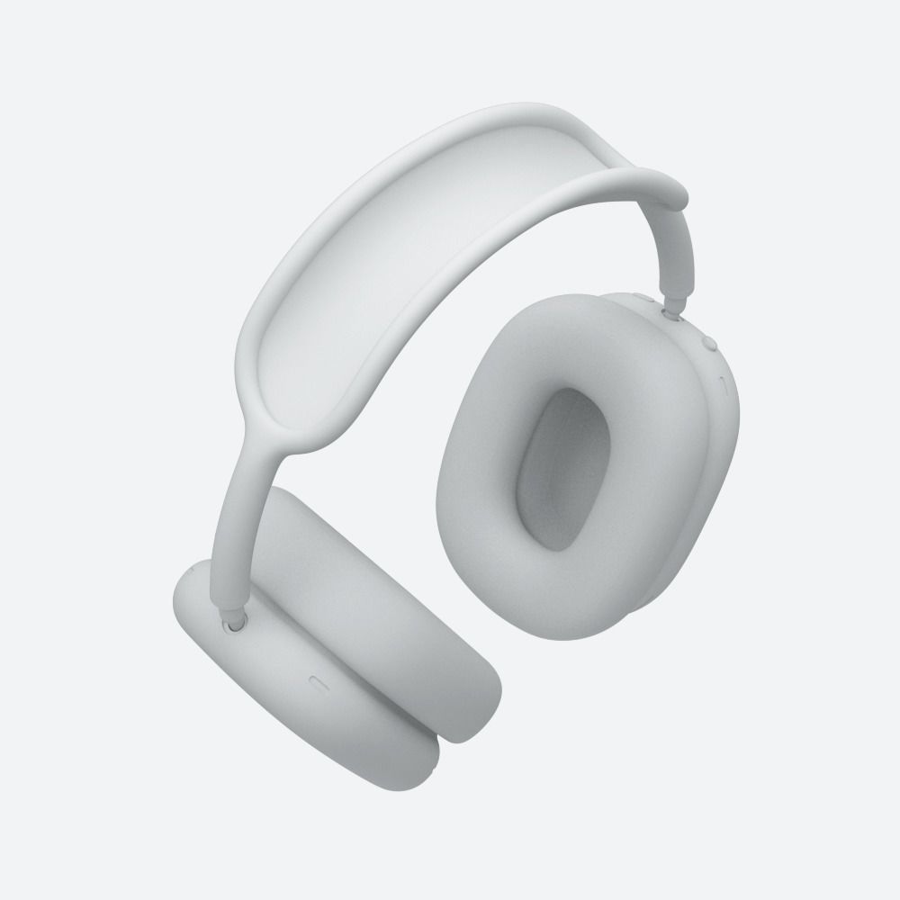 Apple airpods max 3D model Low-poly 3D model_15