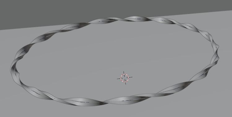 Green Light Ring type10 3D model_2