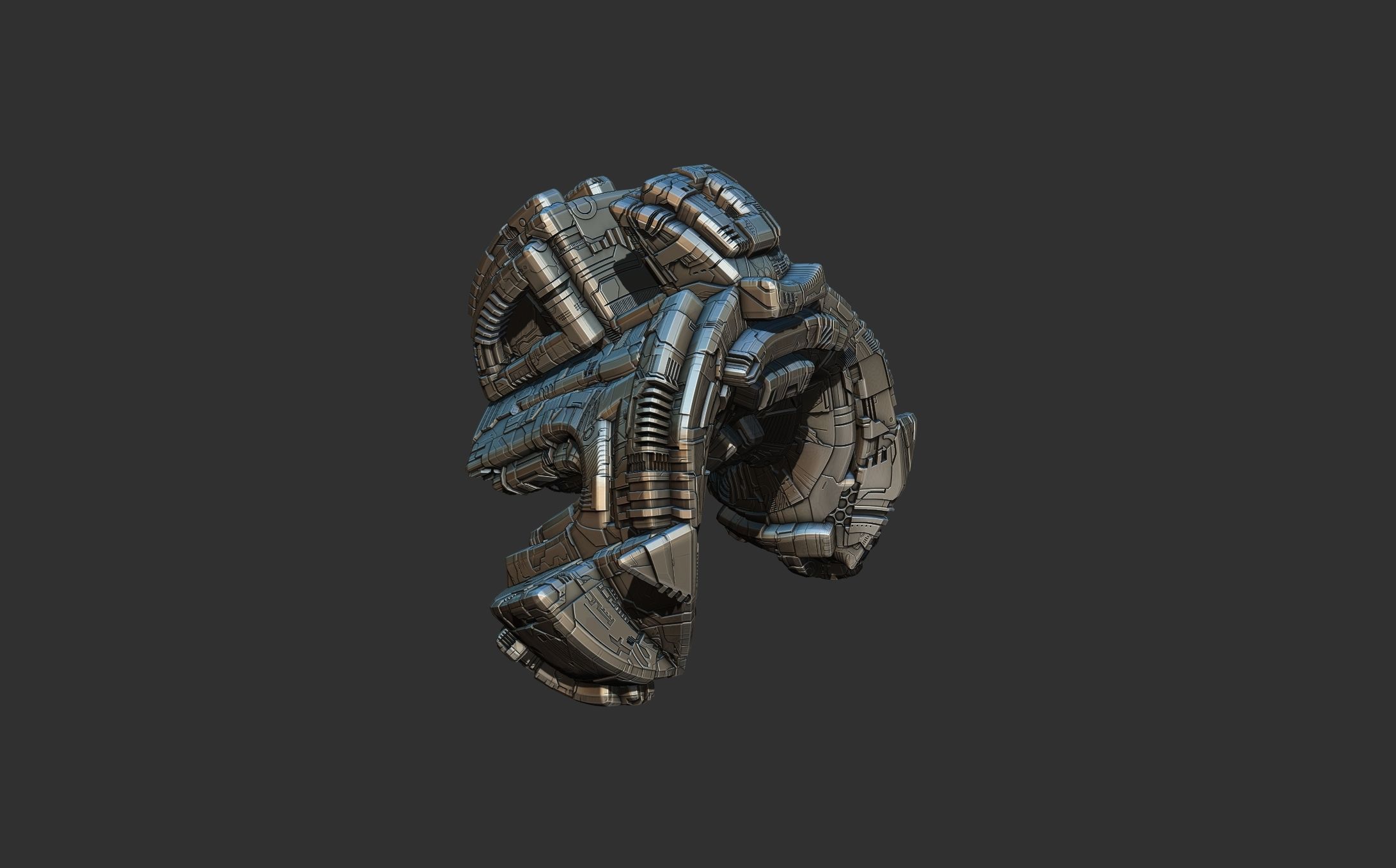 space equipment node 00036 3D model_6