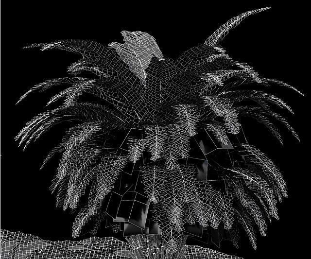 11 Dieffrent bush Models in One Pak 007 3D model 3D model_44