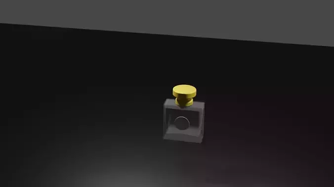 Perfume Bottle - 3D Model