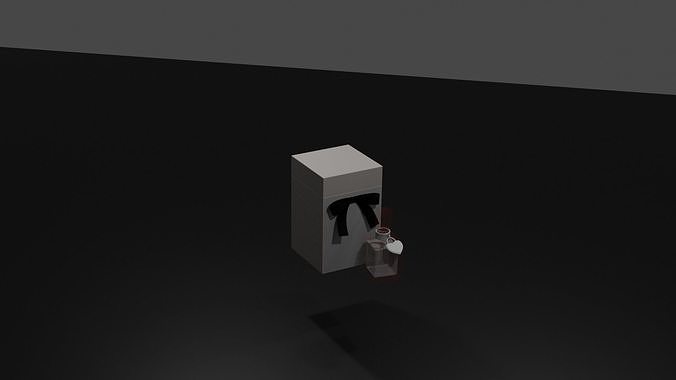 Perfume Bottle - 3D Model 3D model