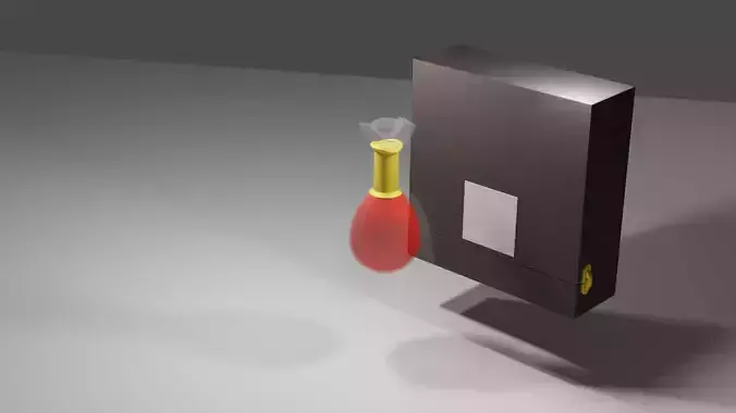 Perfume Bottle - 3D Model