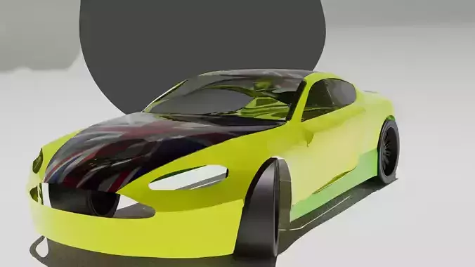 Aston Martin body kit it is not complete version