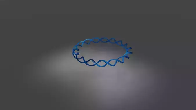 Blue Marble Ring Form t2