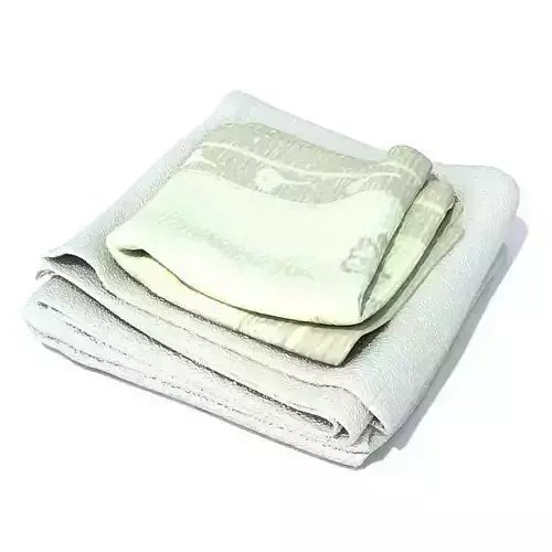 Green Towels Set