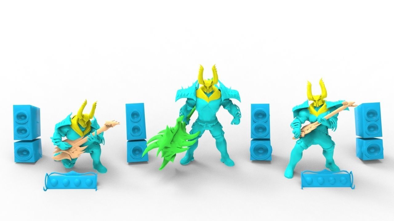 Mordekaiser Pentakil III - League of legends 3D print model_18