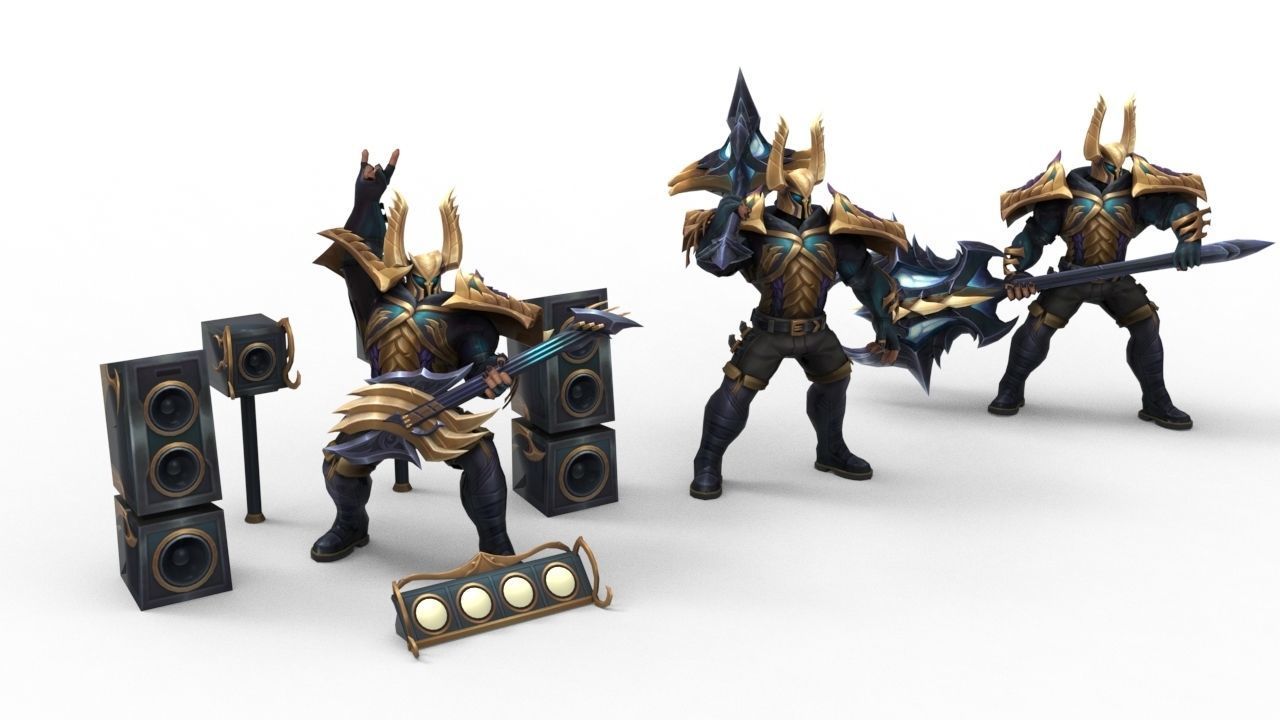 Mordekaiser Pentakil III - League of legends 3D print model_3
