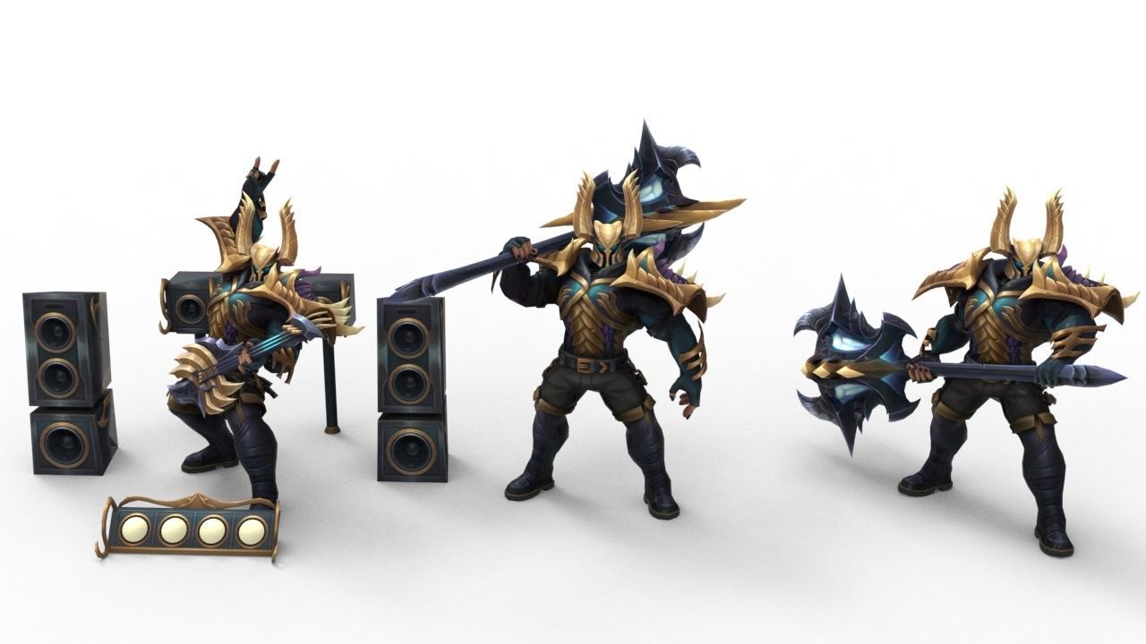 Mordekaiser Pentakil III - League of legends 3D print model_2