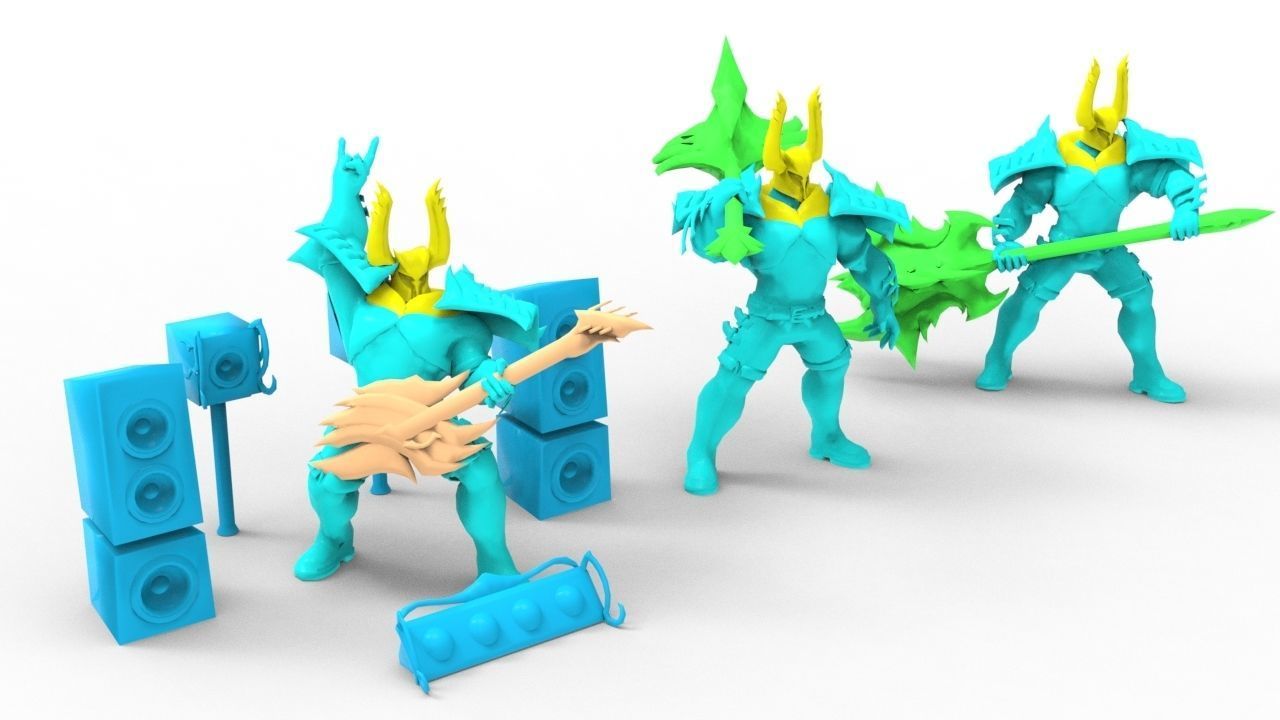Mordekaiser Pentakil III - League of legends 3D print model_15