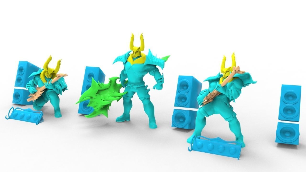 Mordekaiser Pentakil III - League of legends 3D print model_20