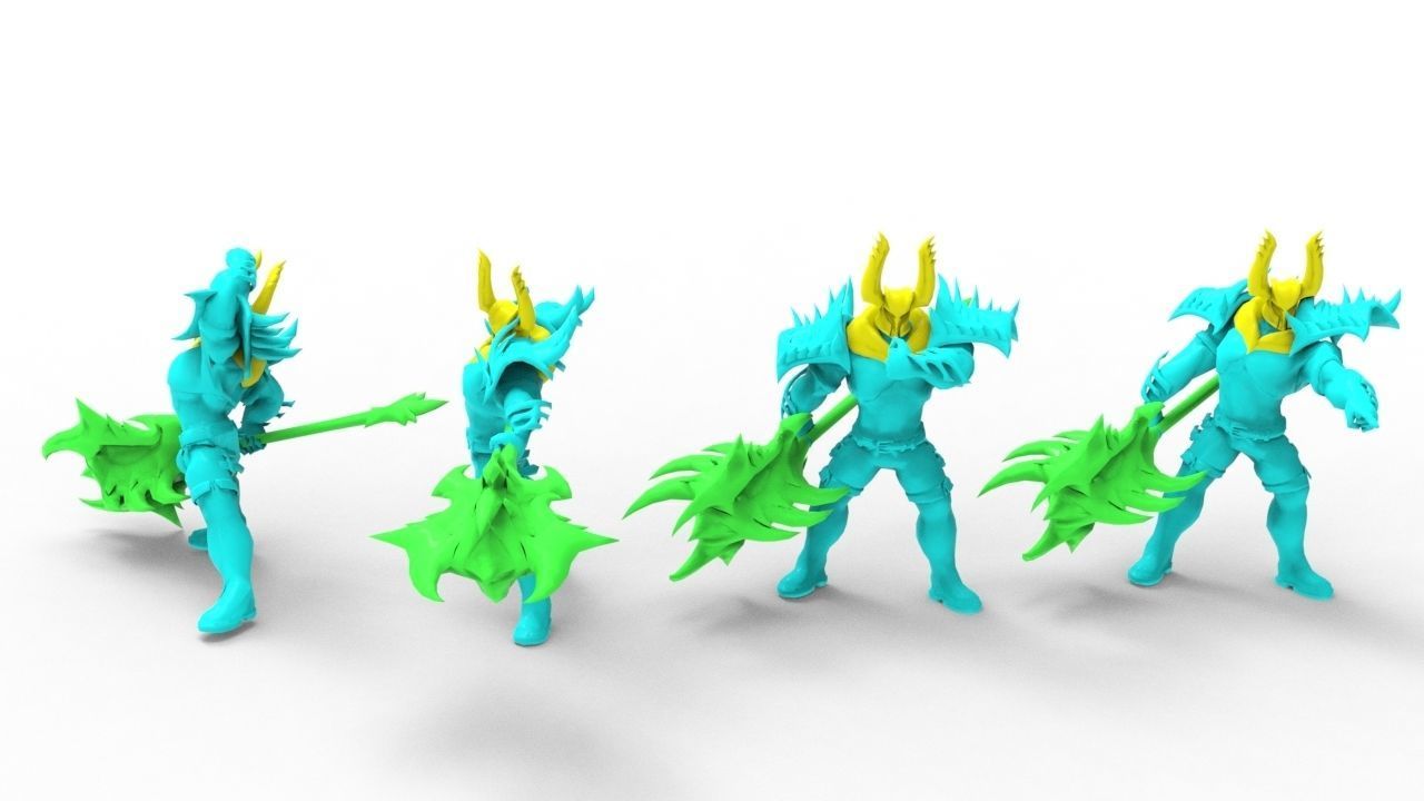 Mordekaiser Pentakil III - League of legends 3D print model_22