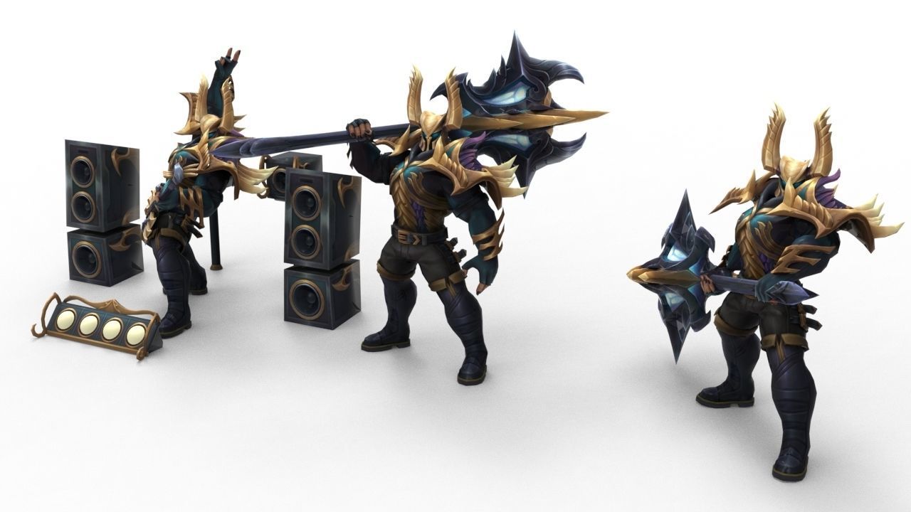 Mordekaiser Pentakil III - League of legends 3D print model_4