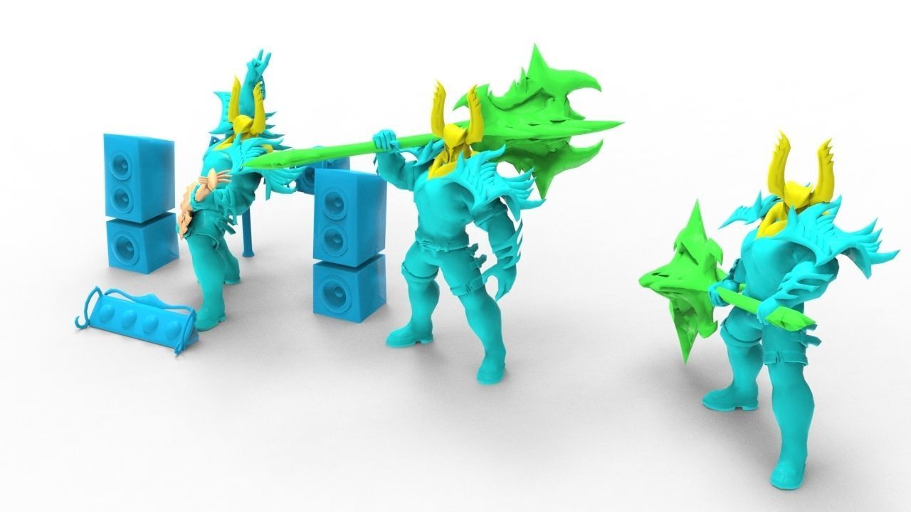 Mordekaiser Pentakil III - League of legends 3D print model_16