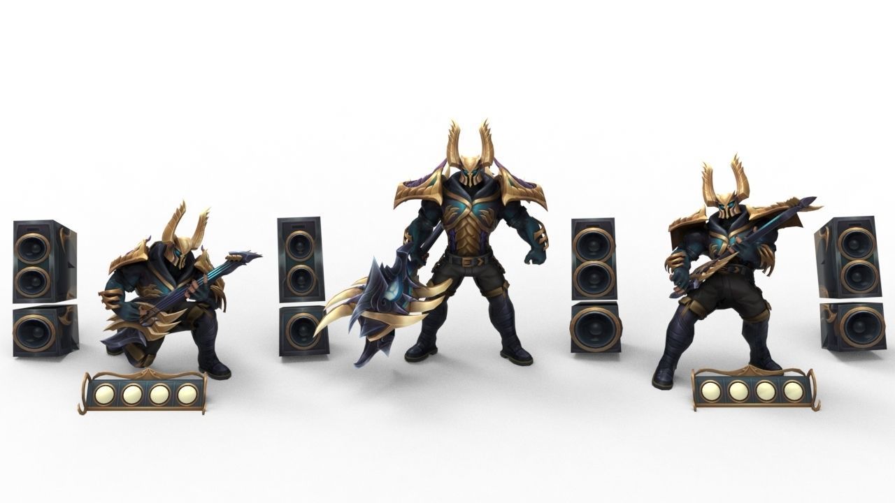 Mordekaiser Pentakil III - League of legends 3D print model_6