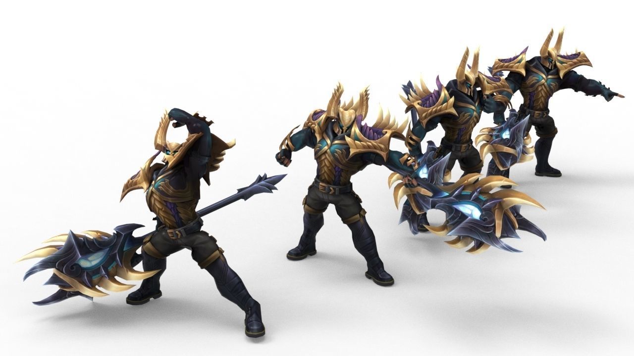 Mordekaiser Pentakil III - League of legends 3D print model_11