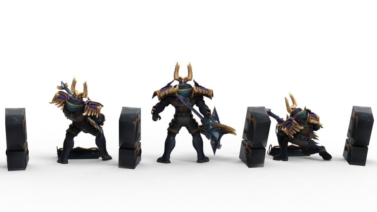 Mordekaiser Pentakil III - League of legends 3D print model_9