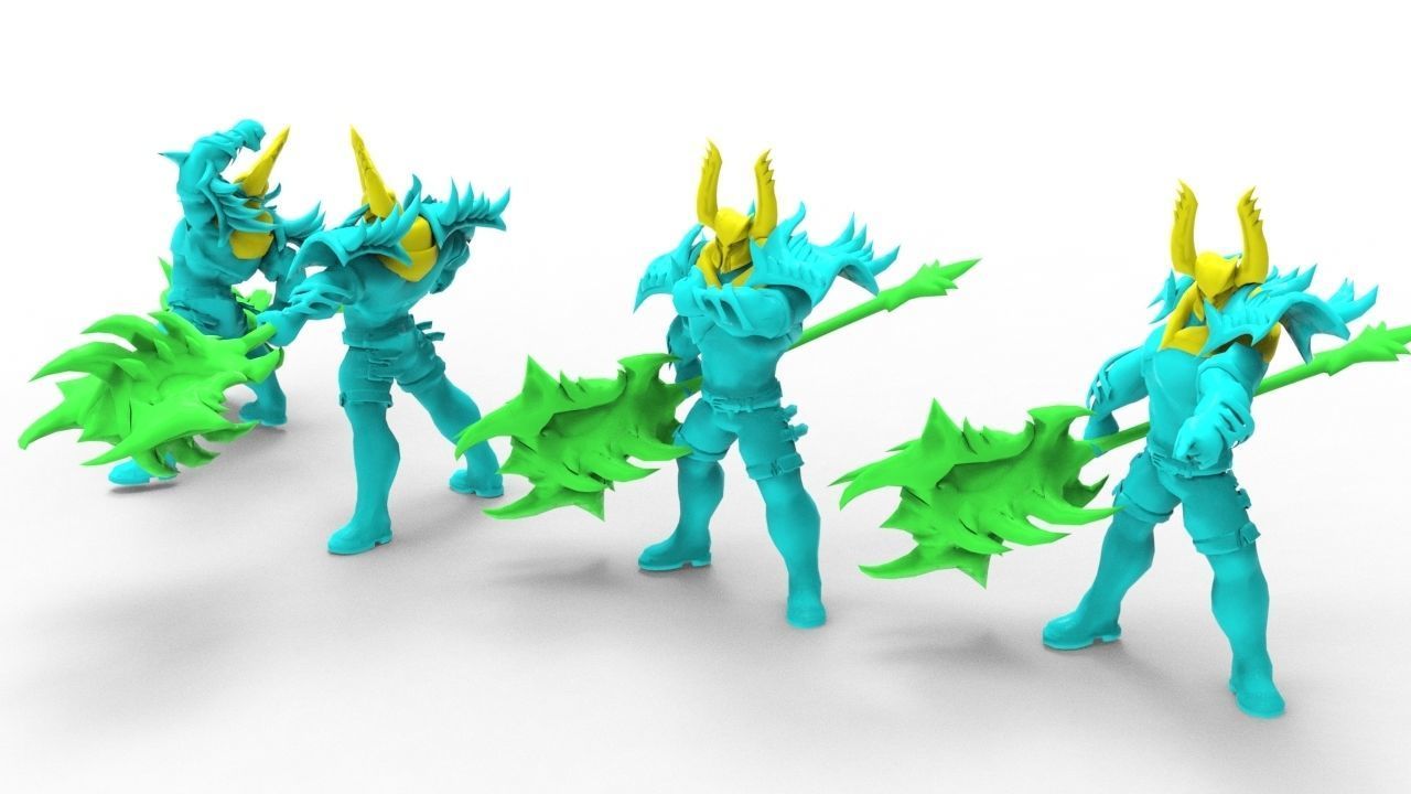 Mordekaiser Pentakil III - League of legends 3D print model_24